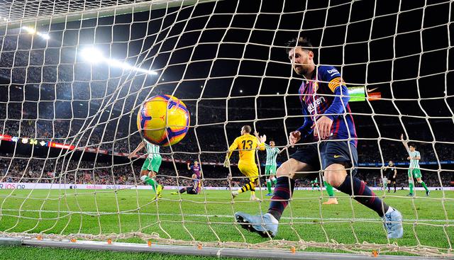Lionel Messi vs. Real Betis. Temporada 2018-19. (Foto: AFP)
