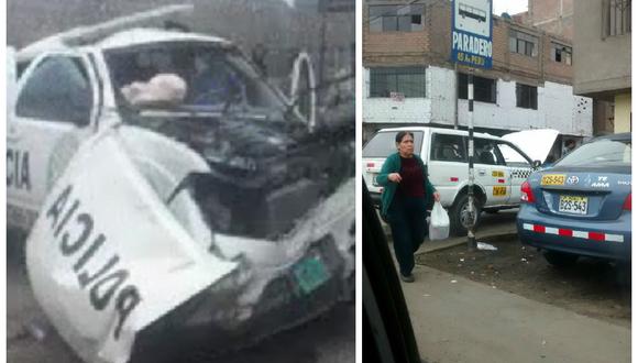 ​Desde WhatsApp: Vehículo de la PNP cae debajo del puente Cochahuasi en Cañete