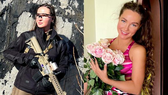 Anastasiia Lenna, exMiss Ucrania, hizo desgarrador pedido de ayuda para Ucrania. (Foto: Composición/Instagram)