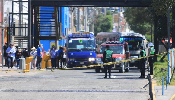Arequipa: Solo 140 vehículos de transporte público podrán circular en la Ciudad Blanca durante la cuarentena.
