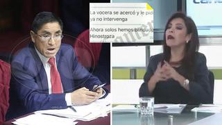 ​Fujimorista Alejandra Aramayo y su insólita respuesta tras “blindaje a Hinostroza” en La Botica