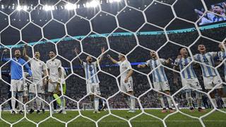 Argentina disputará la final: el emocionante festejo de Messi y compañía | FOTOS