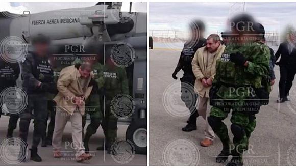 El "Chapo" Guzmán: así fue extraditado a los Estados Unidos (FOTOS)