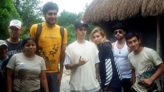 Justin Bieber y Hailey Baldwin hicieron de las suyas en la Riviera Maya