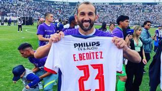 Amistad blanquiazul: Hernán Barcos recordó a Edgar Benítez tras ganar el Clausura 2022