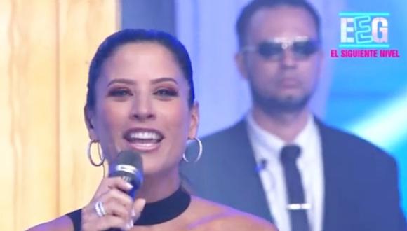 María Pía Copello fue presentada en "Esto es guerra". (Foto: Captura América TV)