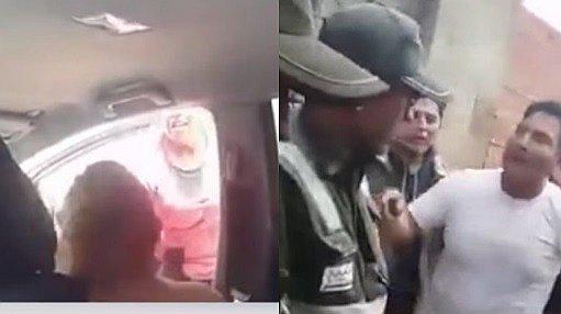Mujer encuentra a su esposo con amante y él defiende a la ‘otra’ (VÍDEO)