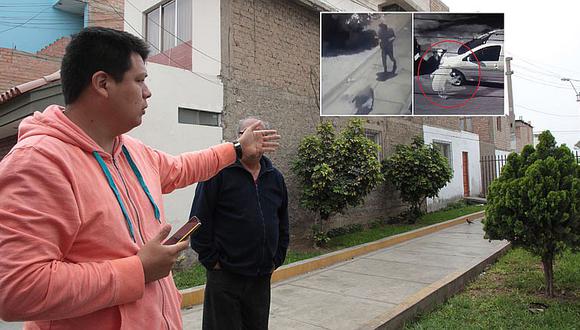  Chorrillos: 'Robacarros' utilizan pitbull para llevarse autopartes [FOTOS]     