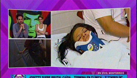 Reto de Campeones: Josetty Hurtado internada tras caída y "Chibolín" llora