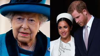 La reina Isabel II decide dar un “tiempo de transición” al príncipe Harry y Meghan Markle