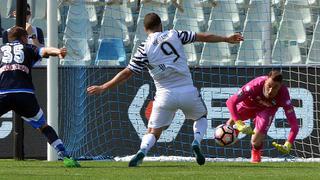 Serie A: Juventus gana en Pescara y se escapa a 8 puntos de la Roma 