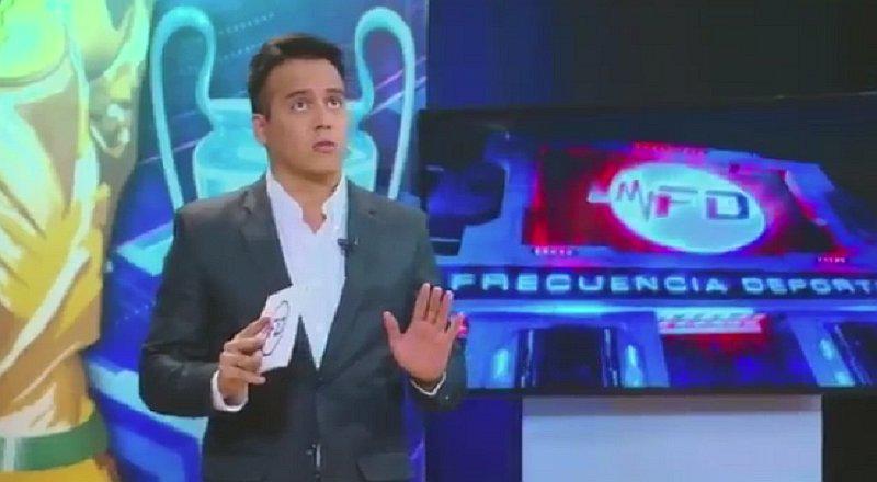 Periodista sale despavorido durante fuerte temblor en Ecuador (VIDEO)