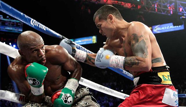 Recuerda las peleas entre Floyd Mayweather y Marcos Maidana. (Foto: AFP)