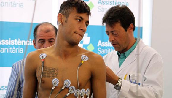 Barcelona le realiza tratamiento a Neymar para combatir anemia