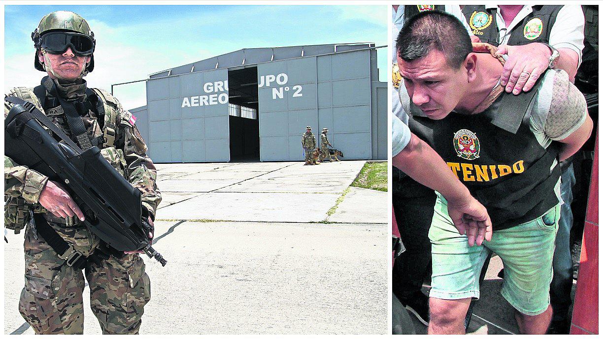 FAP: roban hangar de base militar y esto hicieron con botín 