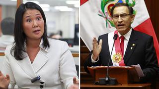 Keiko Fujimori afirma que no hay enemistad con presidente Vizcarra (VIDEO)