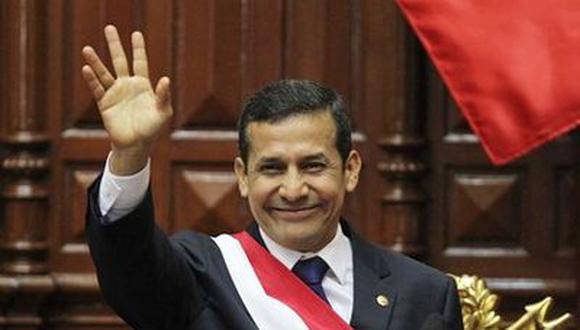 Ollanta Humala baja al 66% de aprobación, según Datum