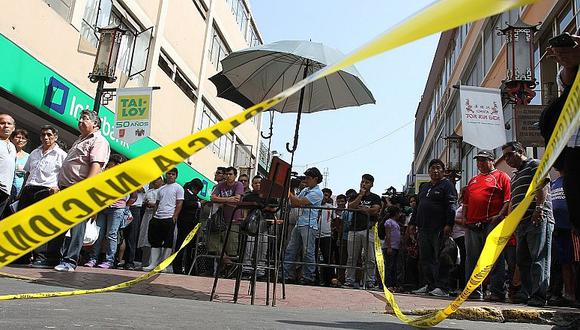 Centro de Lima: Cambistas no salen a trabajar en el Barrio Chino tras asalto [VIDEO]