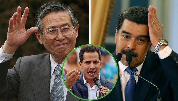 Juan Guaidó compara a Nicolás Maduro con Alberto Fujimori
