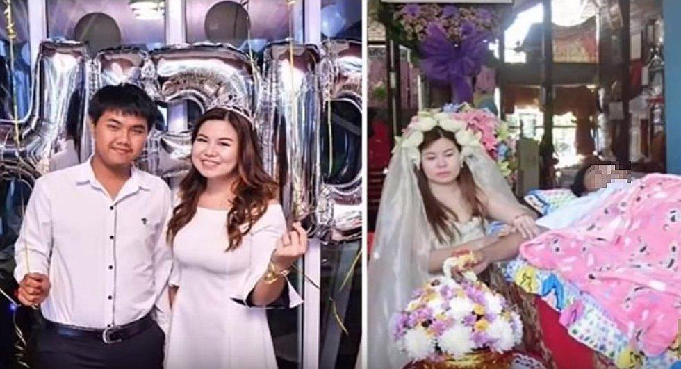 Joven de 19 años se casa con el cadáver de su novio (FOTOS)