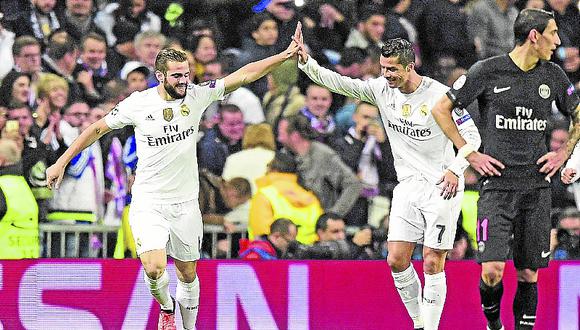 Real Madrid gana al PSGy ya está en la siguiente fase de la Champions 