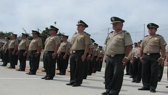 Mininter pasa al retiro a 39 generales de la Policía Nacional