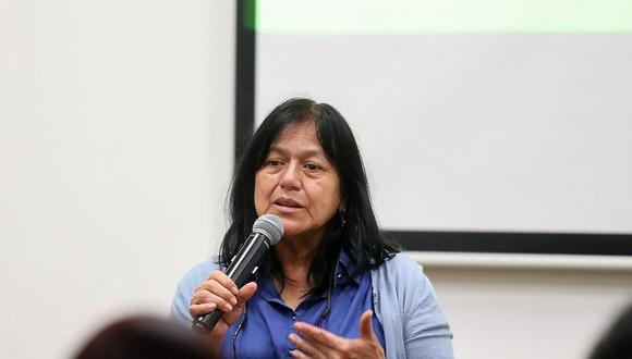 Albina Ruiz, ministra del Ambiente. (Foto: Difusión)