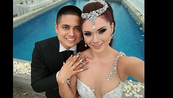 ​¡Qué hot!: Génesis Tapia lució este sexy atuendo el día de su boda (FOTOS)