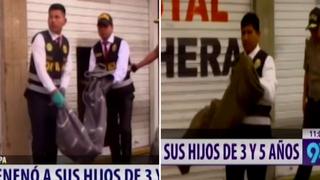 Arequipa: madre asesina a sus hijos de 5 y 3 años al darles veneno│VIDEO