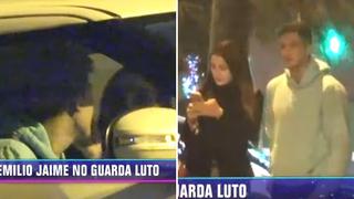 ​Ampayan a Emilio Jaime con otra joven a poco de terminar con Luciana Fuster│VIDEO