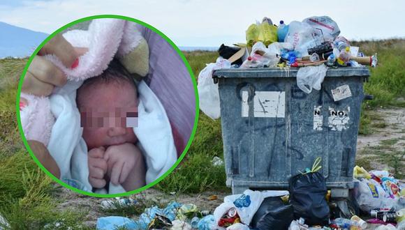 Joven madre abandona a su bebita recién nacida en la basura para no perder su trabajo
