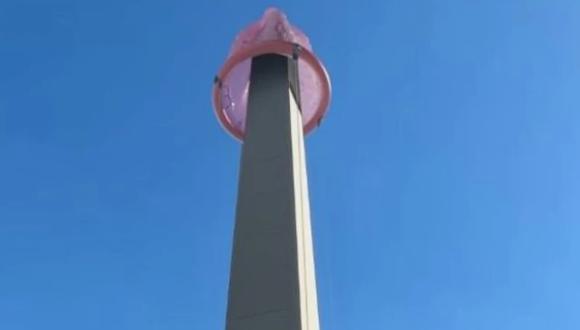 Le Pusieron Un Preservativo Al Obelisco De Buenos Aires Por El Estreno De Sex Education En 9720