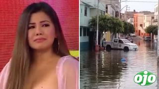 Estrella Torres se quiebra al confesar que su mamá estuvo en peligro por las inundaciones: “Se ahogaba”