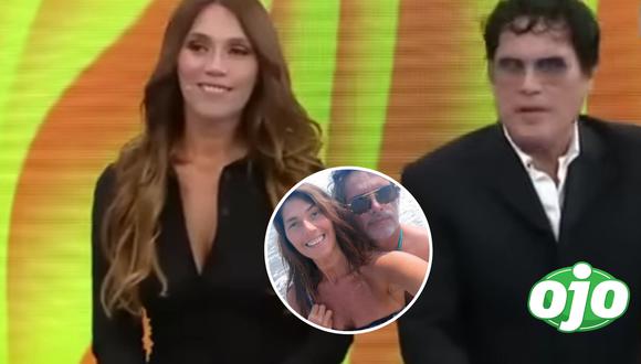 Patricio Suárez Vértiz y Jackeline López juntos en 'Magaly TV La Firme'