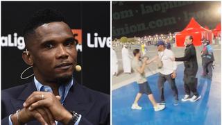 Eto’o y su discusión con un youtuber: la explicación del agredido tras lo sucedido | VIDEO