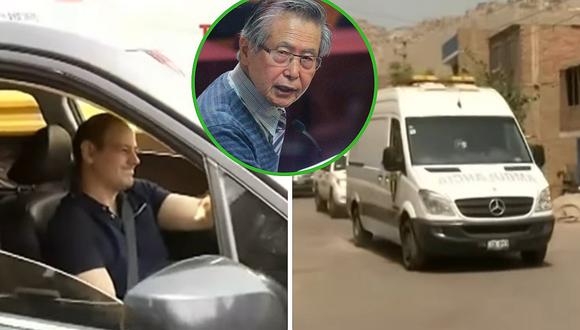 Alberto Fujimori recibió la visita de Keiko Fujimori esta mañana (VIDEO)