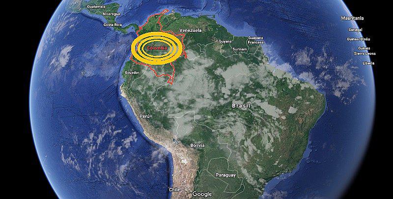 ​Colombia: sismo de 5.4 grados remeció Santander