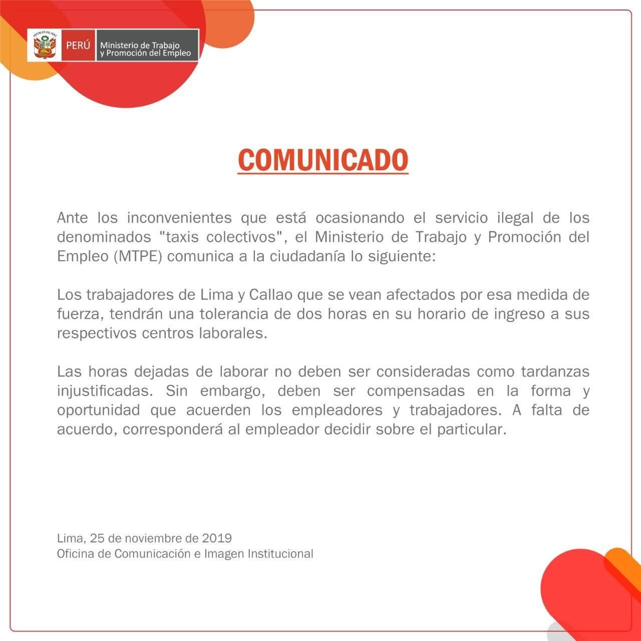 Ministerio de Trabajo