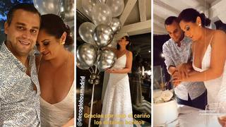 Aneth Acosta revela si está embarazada tras prominente pancita en su boda | VIDEO 