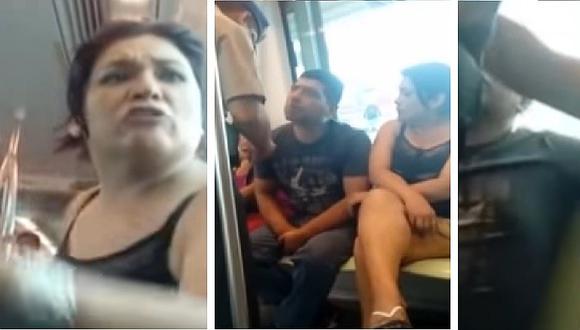 YouTube: mujer ebria arma tremendo escándalo en el Metro de Lima (VIDEO)