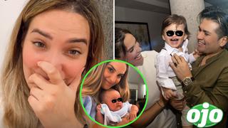 Cassandra Sánchez se emociona hasta las lágrimas al revelar que su hijo Milan irá al nido por primera vez | VIDEO