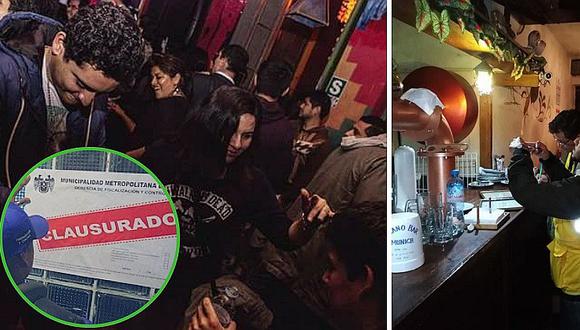 ​Conocida discoteca Etnias es clausurada junto a otros locales nocturnos (FOTOS)