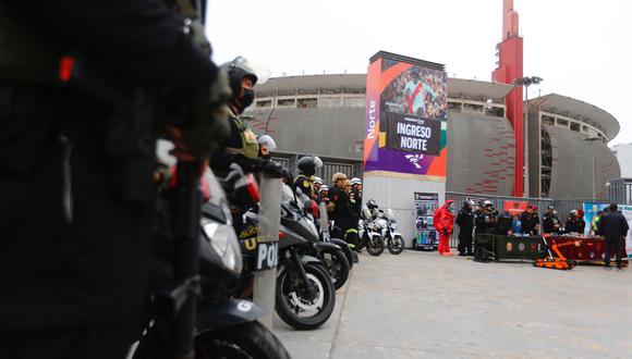 Policía Nacional presentó plan de seguridad ante la realización de espectáculos públicos no deportivos. Foto: Hugo Curotto/GEC