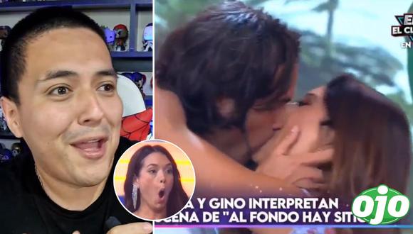 Samuel Suárez comenta el beso de Gino Assereto | Imagen compuesta 'Ojo'