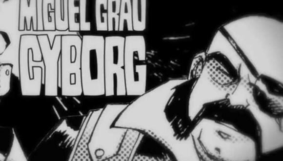 Video: Miguel Grau aparece en cómic chileno como cyborg villano