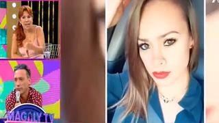Magaly Medina delata a Carlos Galdós cuando “chateaba” con la suboficial Jossmery Toledo | VIDEO