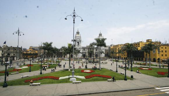 Oficializan acuerdo que declara zona intangible el Centro Histórico de Lima. Foto: Andina