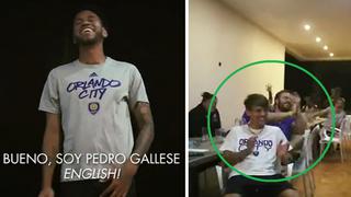 Pedro Gallese habla en inglés y desata carcajadas en sus compañeros del Orlando City | VIDEO