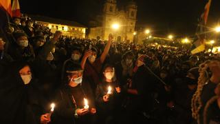 Miles de cusqueños marcharon al estilo inca contra el gobierno de Manuel Merino | FOTOS Y VIDEO