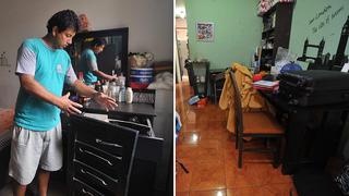 Sujetos roban a familias afectadas por el aniego en SJL (VIDEO Y FOTOS)